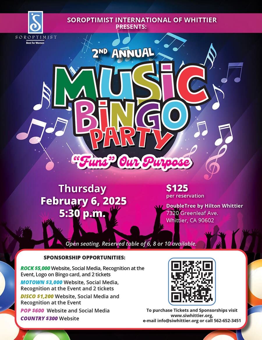 Music Bingo Party 2025